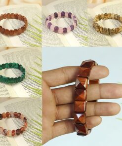 Natural Crystal Stone Exotic Bracelet