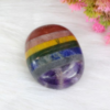 7 Chakra Palm Stone Big Size